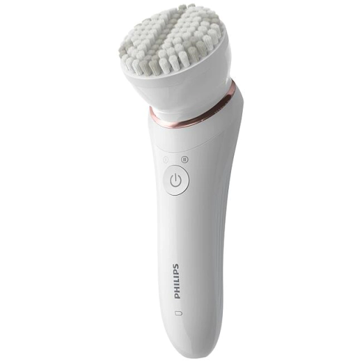 Епилатор Philips Series 8000, 2 степени, 9 приставки, бял