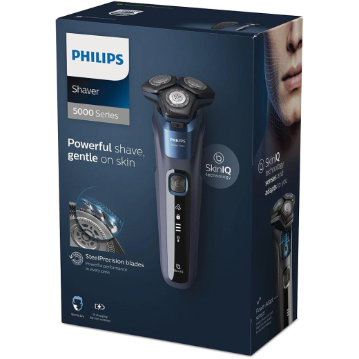 Електрическа самоpcъсначка Philips Series 5000 SteelPrecision