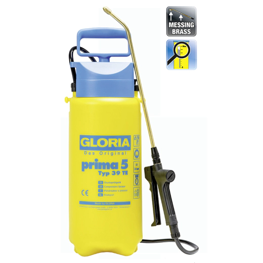 Ръчна пръскачка Gloria Prima 5, 5 л