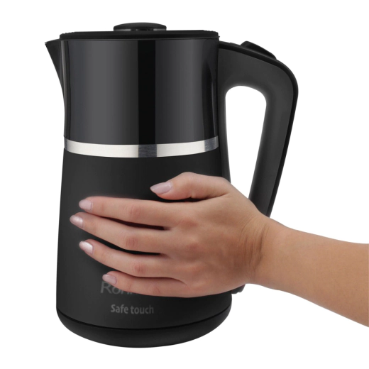 Електрическа кана Rohnson R-7534 Safe Touch, черна