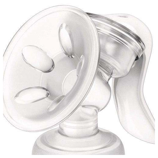 Механична помпа за изцеждане на кърма Philips AVENT Comfort + еднократни подплънки за кърма 24 броя
