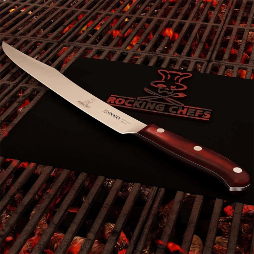 Шефски нож Giesser PremiumCut Filet No 1 Rocking Chefs Micarta - 31 см