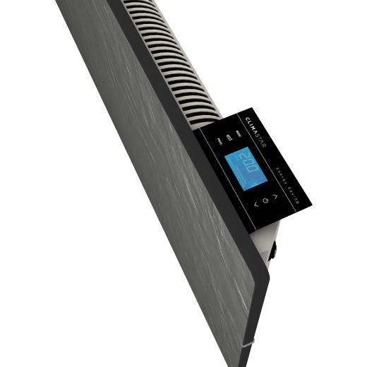 Електрически отоплител с акумулираща функцияс Climastar Smart Pro 2500 W, черен релеф