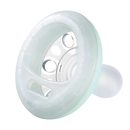 Ортодонтични залъгалки Tommee Tippee Breast-Like Night 0-6 м, 2 броя, с кутия за стерилизиране и съхранение
