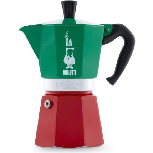 Кафеварка Bialetti Moka Express Tricolore 6 чаши