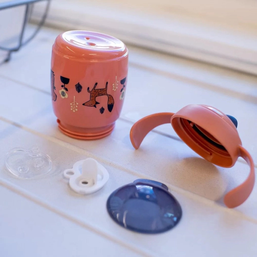 Неразливаща се чаша с мек накрайник и с дръжки Tommee Tippee SuperStar Trainer Sippee Cup, 300 мл, 6 м+, розова