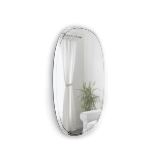 Овално огледало за стена Umbra Hub Bevy - 60 х 91 см
