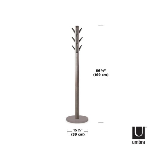 Свободностояща закачалка за дрехи Umbra Flapper - сив