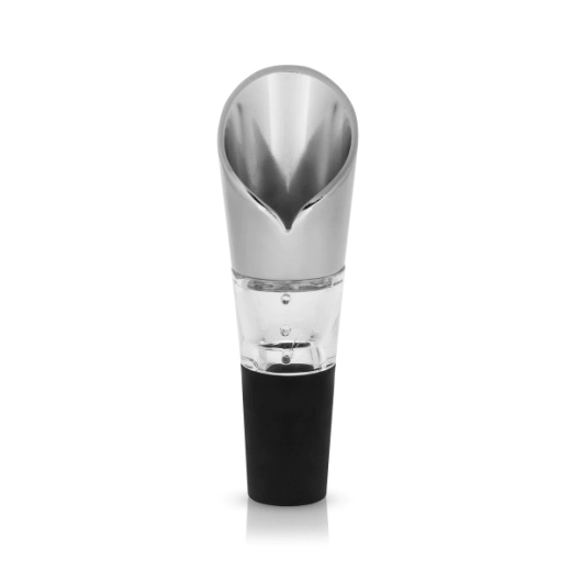 Аератор / наливник за вино Viski Aerating Silver