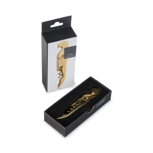 Тирбушон с 24 К златно покритие Viski Signature Gold