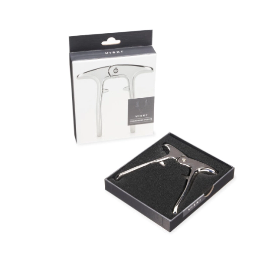 Отварачка за шампанско Viski Champagne Puller Silver