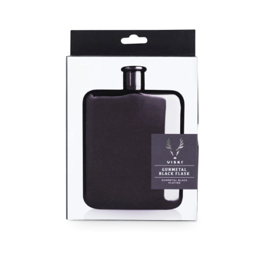 Бутилка за алкохол Viski Flasks GunMetal