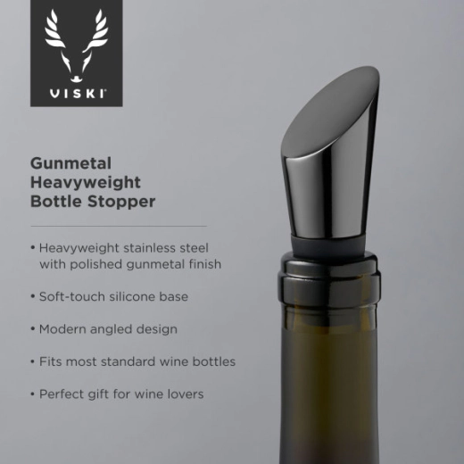 Тапа за бутилки Viski Heavyweight GunMetal