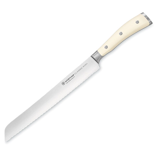 Нож за хляб Wusthof Classic Ikon Crème двойно назъбено острие,  23 см
