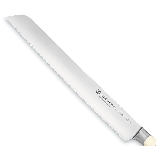 Нож за хляб Wusthof Classic Ikon Crème двойно назъбено острие,  23 см