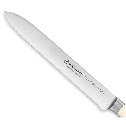 Кухненски нож Wusthof Classic Ikon Crème назъбено острие, 14 см